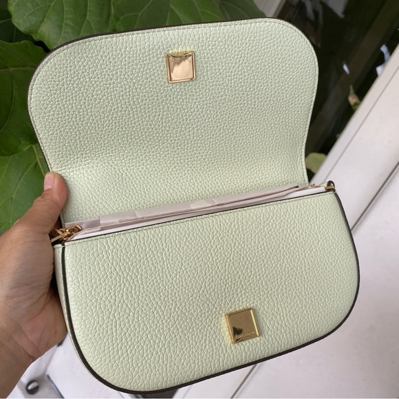 TORY BURCH 153566 CHELSEA PEBBLED LEATHER CROSSBODY - Picture 8 of 11